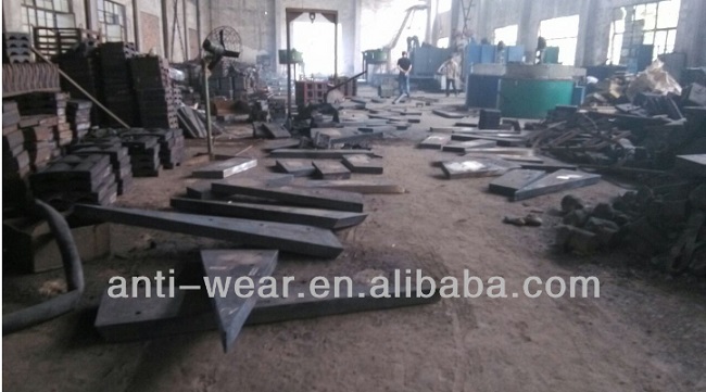 DF485  Cr18 White Iron Chute Liners