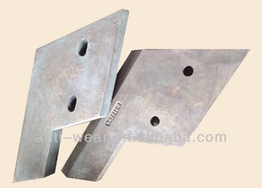 High Cr Cast Iron Chute Liners for Grinding Mill