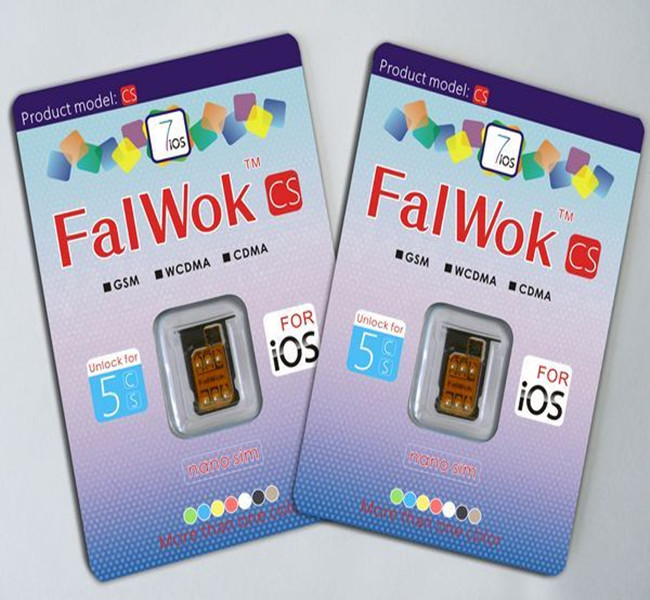 Nano FalWok CS Unlock sim card for iPhone 5/5S/5C Work 3G/4G Use EDGE Internet With all carrier without jailbreak have activation code Nano FalWok CS Unlock sim card for iPhone 5/5S/5C Work 3G/4G Use EDGE Internet With all carrier without jailbreak have activation code