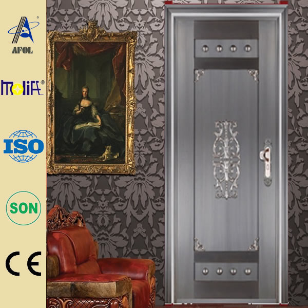 Luxury copper plating door