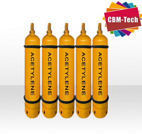 40L  Acetylene Cylinders