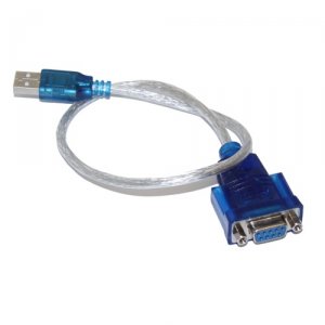 Autodiagnosticobd Com RS-232 Serial Adapter DB-9 Female to 12-Inch USB cables