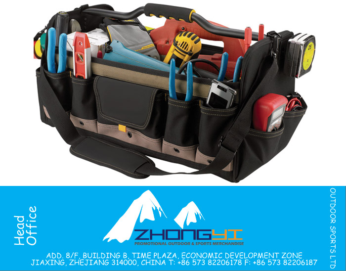 27 Pocket Open Top Soft-Sided Tool Box