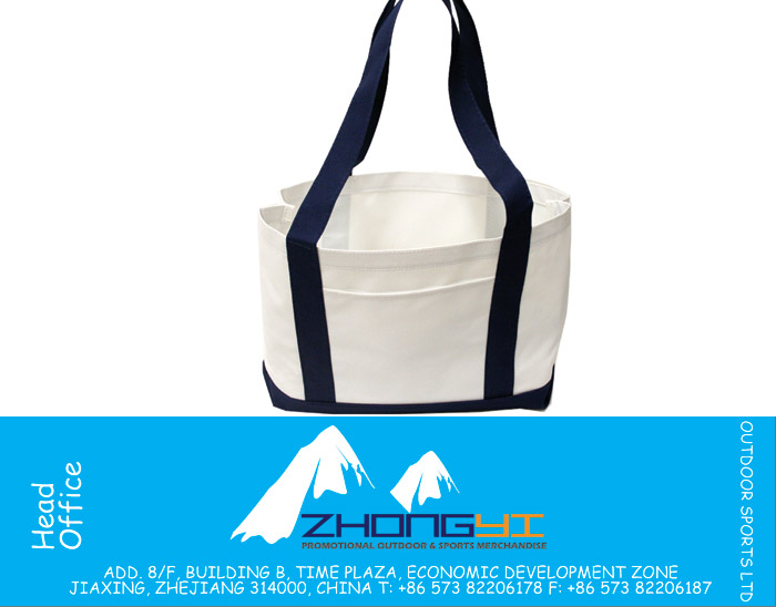 Cruiser Boat and Beach Tote Bag