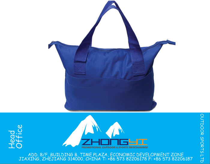 Banker Tote Briefcase Handbag with Zipper Closure