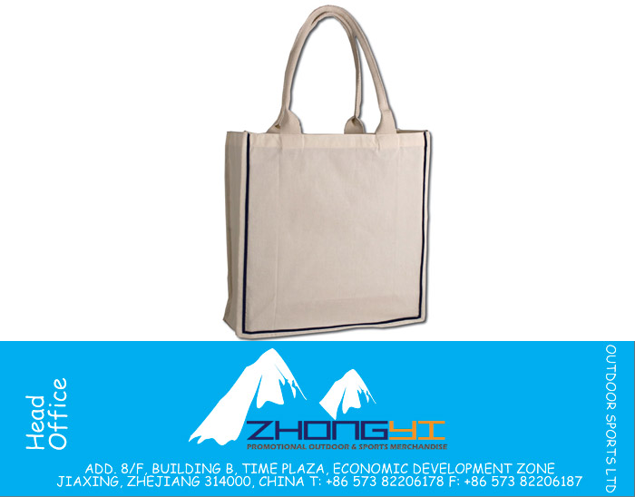 Fancy Shopper Color Stripe Tote Bag