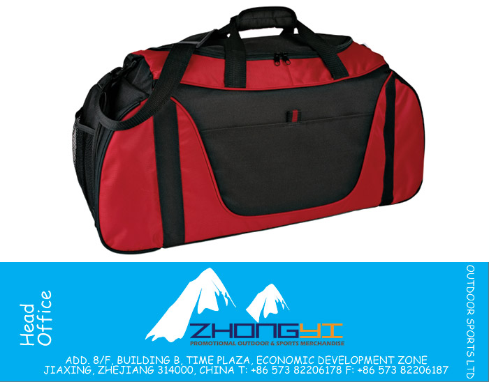 Two-Tone Sport Duffle Bag