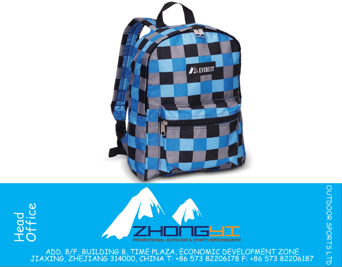 Basic Pattern Design Printed Backpack 
