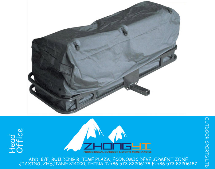 Trailer Mounted Cargo Basket Carrier Bag
