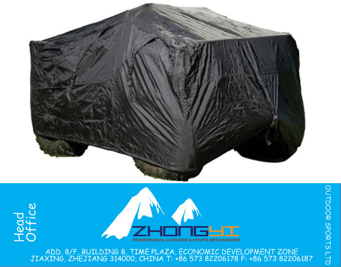 Extreme Protection Black Waterproof ATV Cover
