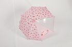 Transparent Lace Parasol Umbrella UV Protection For Children 15& quot; 8 Ribs