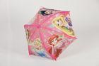Girl Straight Kids Parasol Umbrellas Windproof With Cartoon Printing