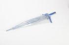 23& quot; 8 Ribs Dome Clear PVC Umbrella Straight Durable For Advertising