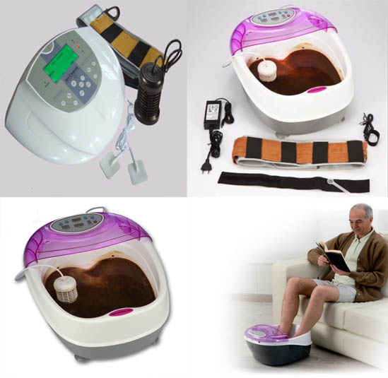 Ion cleanse detox foot spa, detox foot bath, detox machine