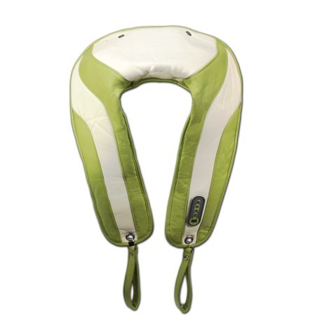 Neck and shoulder massager, neck and shoulder massage belt, with handgrips, heating
