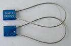 Die Casting Aluminum / Zinc And 2.0mm Steel Wire Cable Security Seals For Post Packages