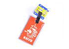 PVC Personalized Photo Luggage Tag With National Flag , Bright Color