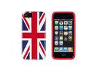 Personalized Silicone Cell Phone Cases For iPhone 5 / 5S , United Kingdom Flag