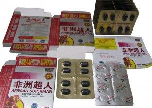 African superman herbal male enhancement sex pills for postpones the time of ejaculation
