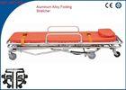 Wounded Rescue Folding Ambulance Stretcher , Patient Transport Stretcher