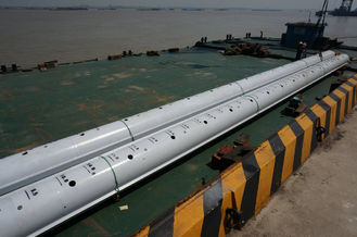 ASTM Q345D Port Machinery Heavy Steel Fabrication , Stainless Steel Tube