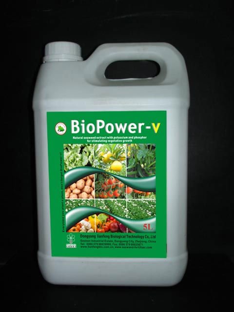 Biopower-v Seaweed orgnanic compound fertilizer bulk liquid fertilizer