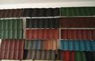 Circular Aluminum / Zinc Colorful Stone Coated Metal Roofing Tile / outdoor hotel roof tile