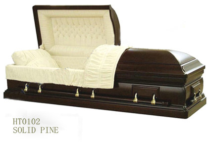 High Quality Wooden Coffins and Caskets (HT-0102)