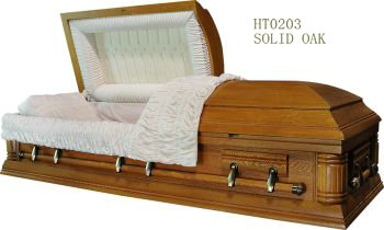wooden Casket & Coffin of the Funeral Product (HT-0203)