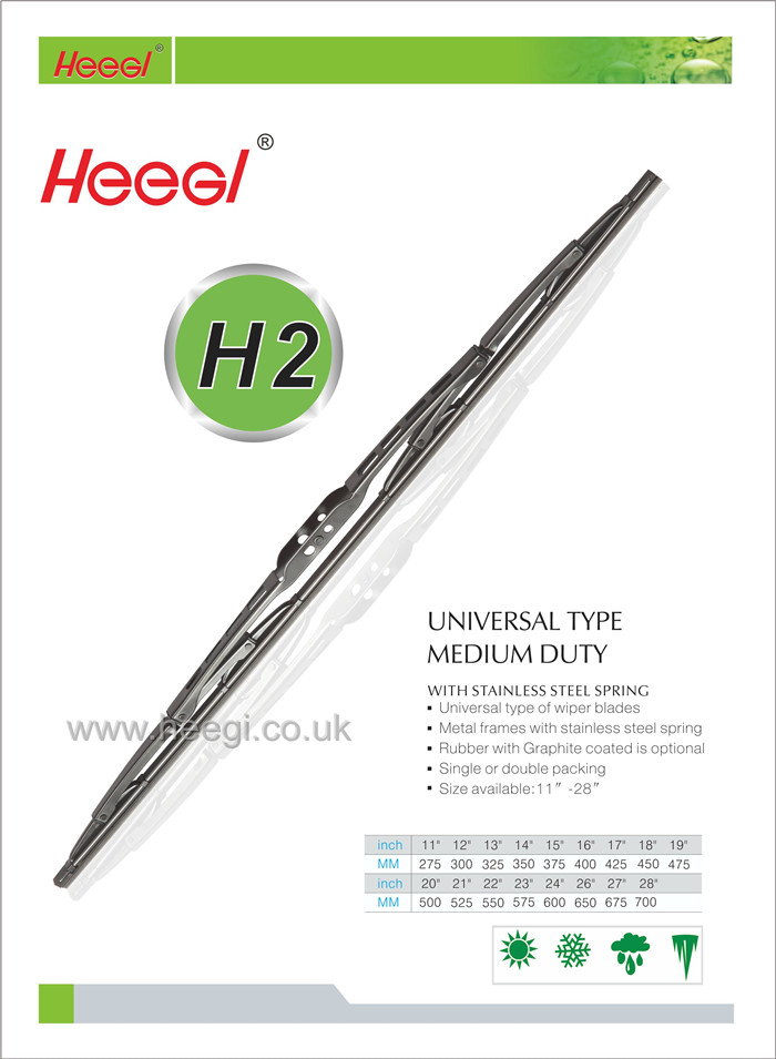 High quality universal metal wiper blades