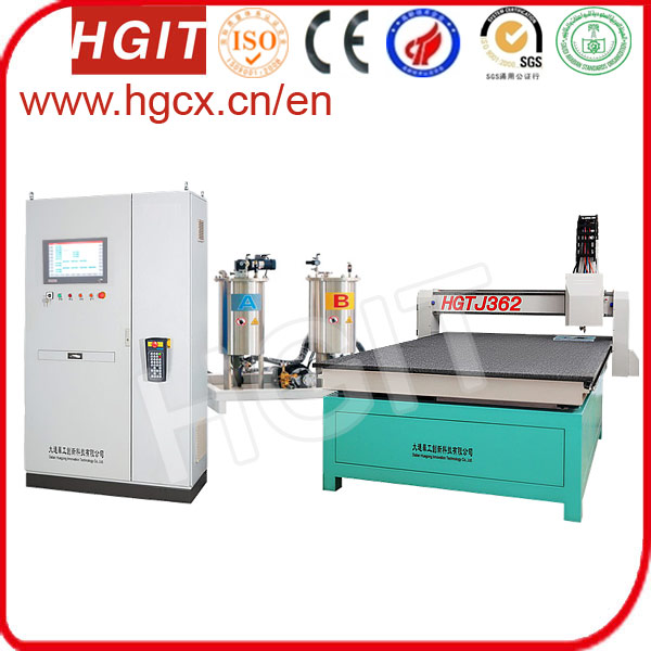 Gantry structure PU sealing machine