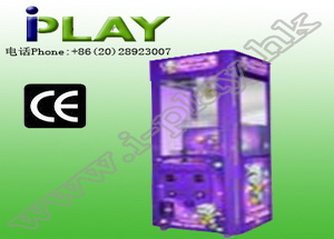 MINI PURPLE COLOUR  VENDING  WIN PRIZE CRANE MACHINE