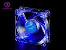 80mm Blue LED Computer Case Cooling Fans 80*80*25 mm , DF08025