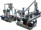 PE HDPE LDPE PP Plastic Recycling Granulator , Single Screw Plastic Granules Production Line