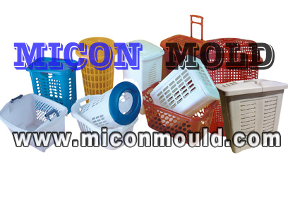 plastic laundry basket mould