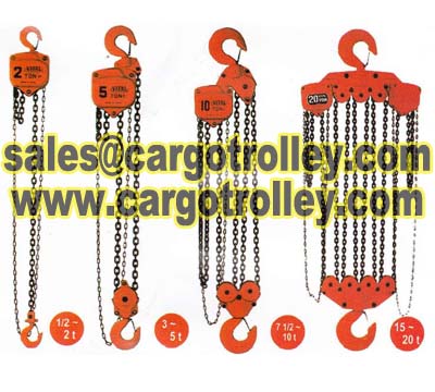 Hand chain blocks price list