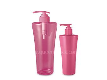 shampoo bottle with pump