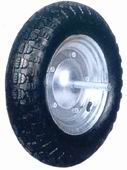Wheelbarrow Pneumatic Rubber Wheel 14*3.50-8