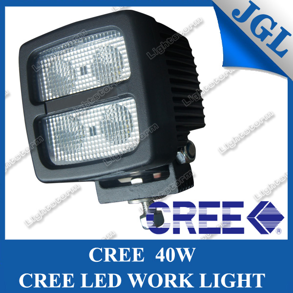 IP68 9-80V 40W CREE LED Work Light for Heavy Duty