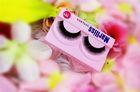 Permanent Curly Natural False Eyelashes For Celebrity Makeup , Thick