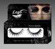 Durable Reusable Natural False Eyelashes , Blue Human Hair False Eyelashes