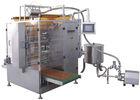 Liquid Sachet Filling Packing Machinery , Horizontal Flow Pack Machine