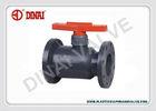 UPVC / PVC flange Plastic Ball Valve Lever handle 1/2”(D20mm) ~ 8”(D225mm) DIN/ANSI /JIS