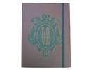 6” x 8” Spot Crystal Glitter finish Soft cover Journal with inner pocket for daily writing and note 