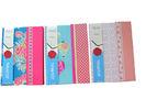 6” x 8” Glossy finish Trifold Case Bound Journal for daily writing and note taking
