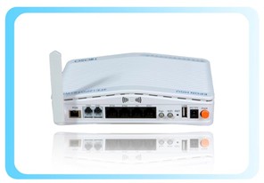 FTTH EPON 100M wifi ONU with VOIP ports