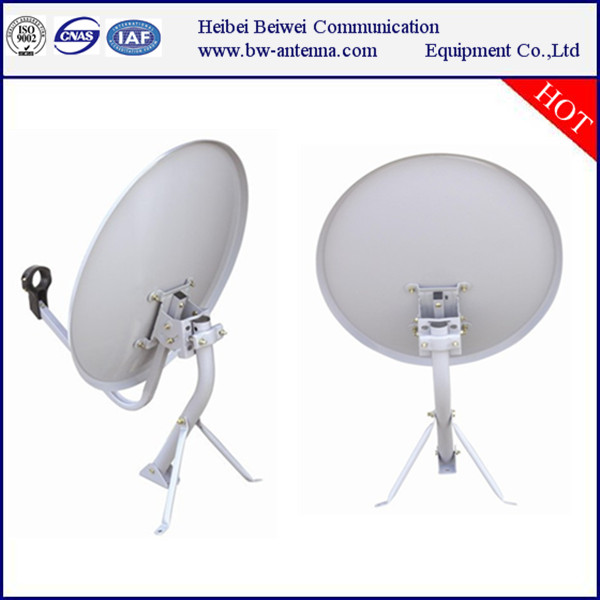 ku band 80cm satellite dish antenna