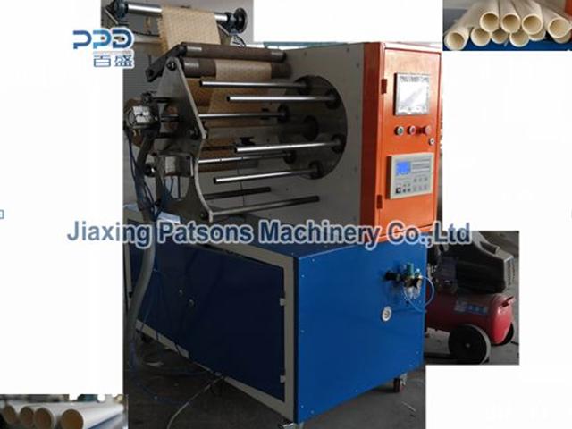 Automatic silicon paper rewinder