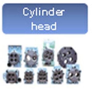 Sell H HI-HIM SEN H21/32 medium-speed marine engine Cylinder head
