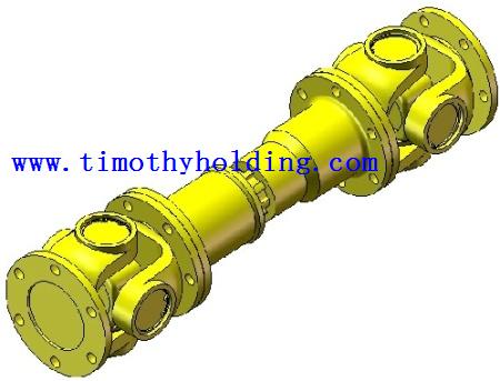 Universal joint cardan shaft